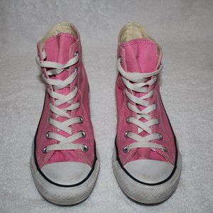 Pink High Top Converse